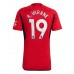 Manchester United Raphael Varane #19 Kopio Koti Pelipaita 2023-24 Lyhyet Hihat
